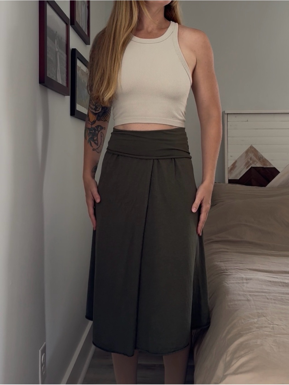 Organic cotton skirt